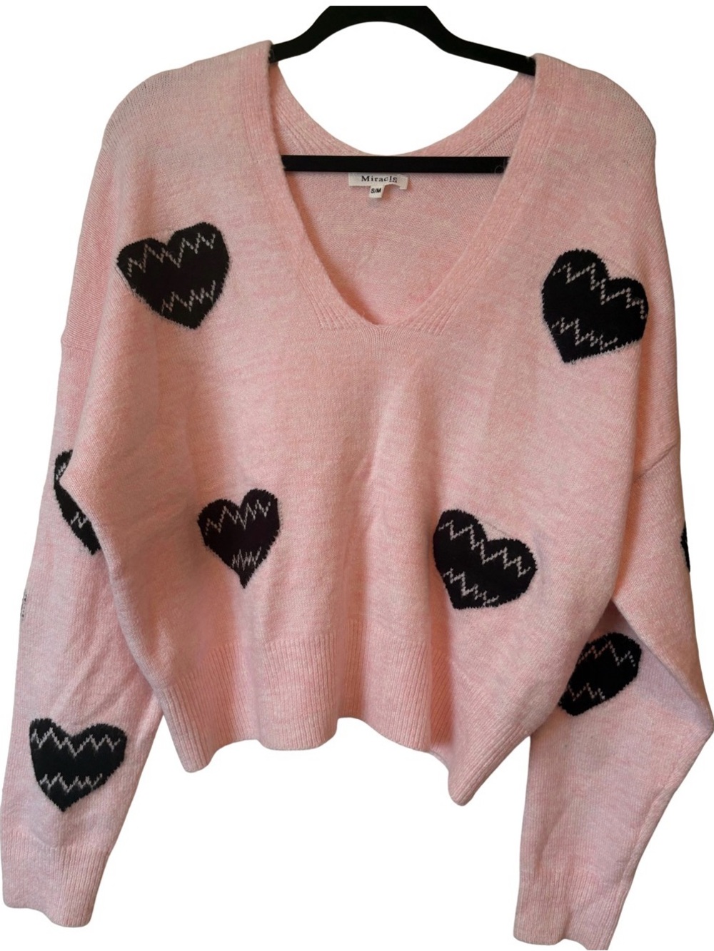 MIRACLE- Women’s soft pink sweater